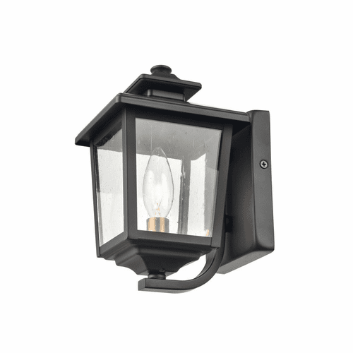 Millennium Eldrick 1-LT Outdoor Hanging Lantern - Powder Coat Black - 4611-PBK