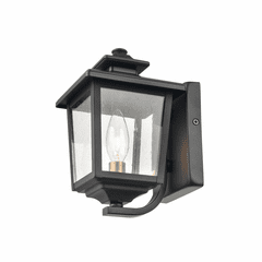 Millennium Eldrick 1-LT Outdoor Hanging Lantern - Powder Coat Black - 4611-PBK