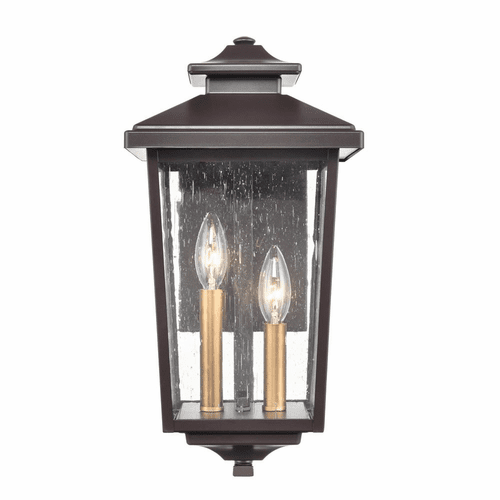 Millennium Eldrick 2-LT Outdoor Hanging Lantern - Powder Coat Bronze - 4642-PBZ