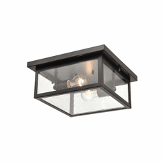Millennium Evanton 2-LT Outdoor Hanging Lantern - Powder Coat Black - 4122-PBK