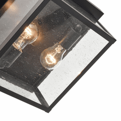 Millennium Evanton 2-LT Outdoor Hanging Lantern - Powder Coat Bronze - 4122-PBZ