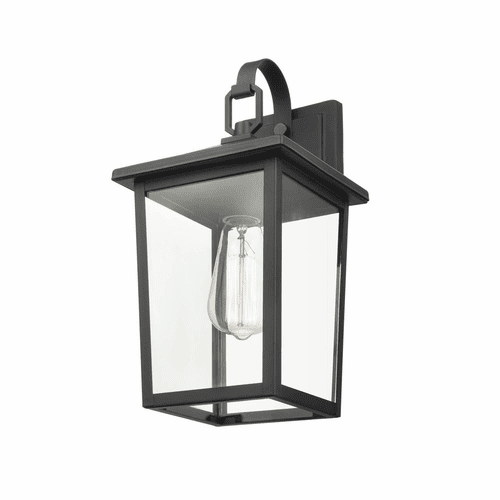 Millennium Fetterton 2-LT Outdoor Hanging Lantern - Powder Coat Black - 2971-PBK