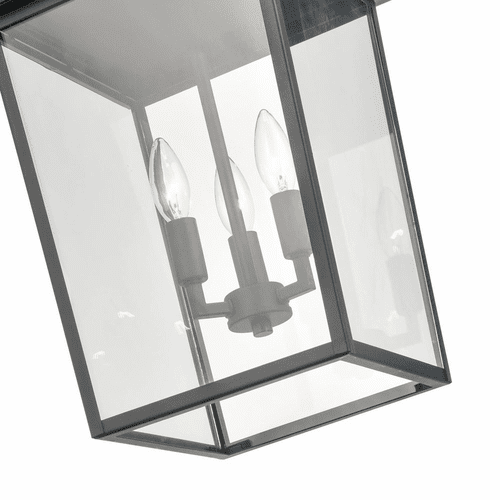 Millennium Fetterton 3-LT Outdoor Hanging Lantern - Powder Coat Black - 2973-PBK