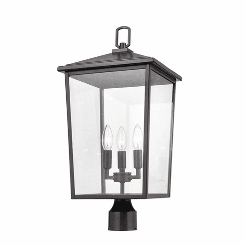 Millennium Fetterton 3-LT Outdoor Post Lantern - Powder Coat Bronze - 2983-PBZ