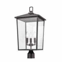 Millennium Fetterton 3-LT Outdoor Post Lantern - Powder Coat Bronze - 2983-PBZ