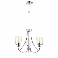 Millennium Forsyth 3-LT Chandelier Ceiling Light - Chrome - 3623-CH