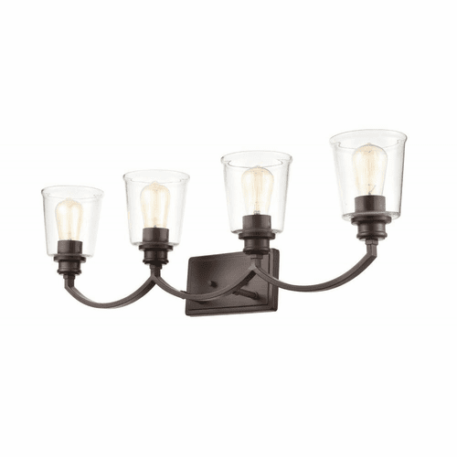 Millennium Forsyth 4-LT Bath Vanity Light - Rubbed Bronze - 3604-RBZ