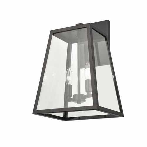 Millennium Grant 2-LT Outdoor Hanging Lantern - Powder Coat Black - 8023-PBK