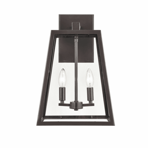 Millennium Grant 2-LT Outdoor Hanging Lantern - Powder Coat Bronze - 8023-PBZ