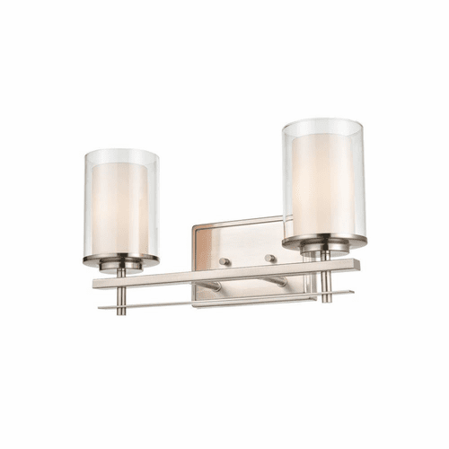 Millennium Huderson 2-LT Bath Vanity Light - Brushed Nickel - 5502-BN