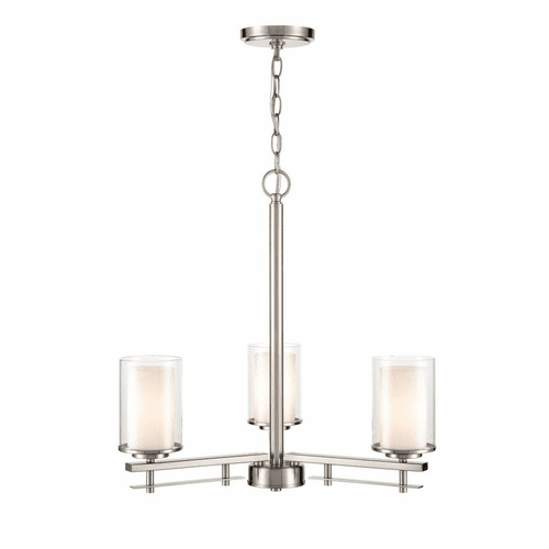 Millennium Huderson 3-LT Ceiling - Brushed Nickel - 5513-BN