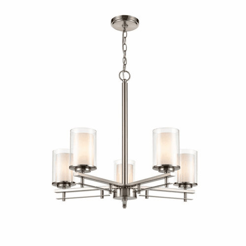 Millennium Huderson 5-LT Ceiling - Brushed Nickel - 5515-BN