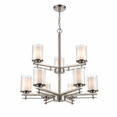 Millennium Huderson 9-LT Ceiling - Brushed Nickel - 5519-BN