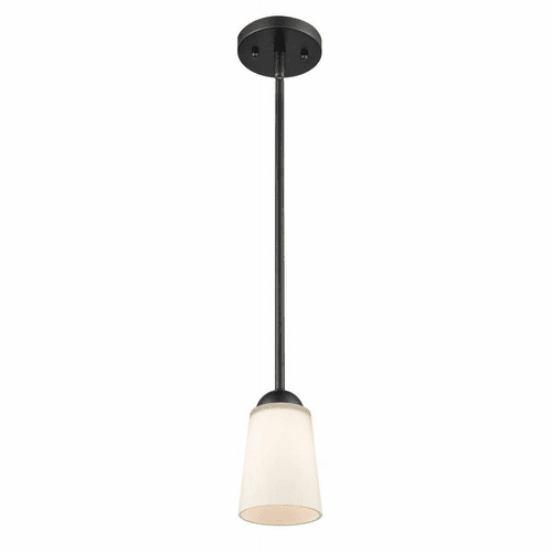 Millennium Ivey Lake 1-LT Mini-Pendant - Matte Black - 9801-MB