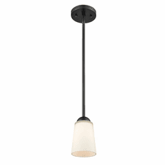 Millennium Ivey Lake 1-LT Mini-Pendant - Matte Black - 9801-MB