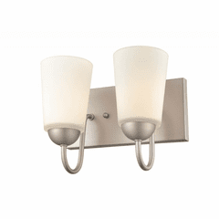 Millennium Ivey Lake 2-LT Bath Vanity Light - Satin Nickel - 9812-SN