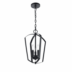 Millennium Ivey Lake 3-LT Chandelier - Matte Black - 9823-MB