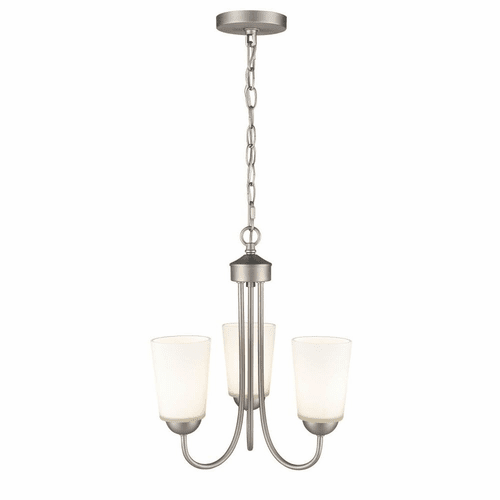 Millennium Ivey Lake 3-LT Chandelier - Satin Nickel - 9803-SN