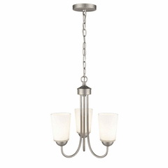 Millennium Ivey Lake 3-LT Chandelier - Satin Nickel - 9803-SN