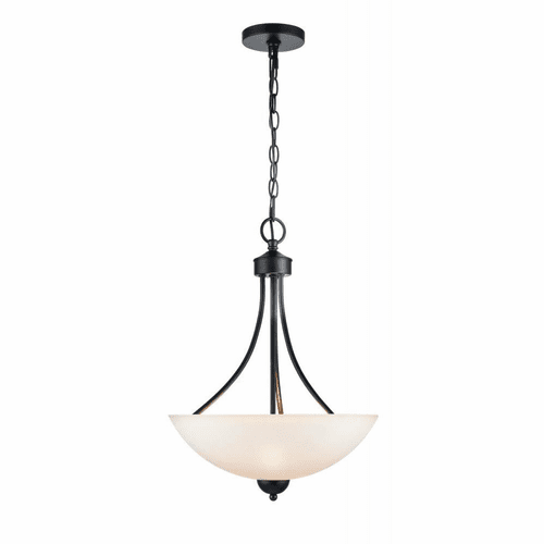 Millennium Ivey Lake 3-LT Pendant - Matte Black - 9802-MB