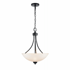 Millennium Ivey Lake 3-LT Pendant - Matte Black - 9802-MB