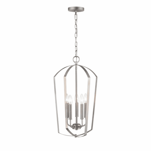 Millennium Ivey Lake 5-LT Chandelier - Satin Nickel - 9825-SN
