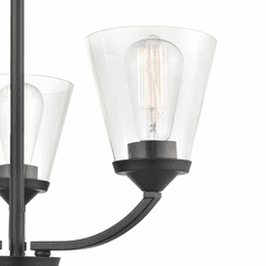 Millennium Josleen 3-LT Chandelier - Matte Black - 9113-MB