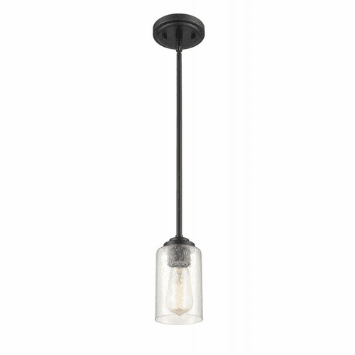 Millennium Moven 1-LT Mini-Pendant - Matte Black - 9601-MB
