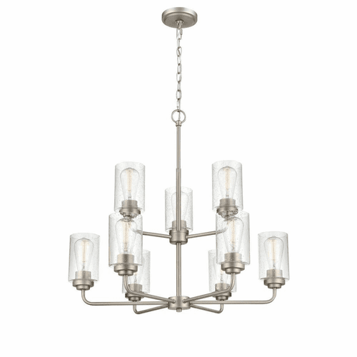 Millennium Moven 9-LT Chandelier - Satin Nickel - 9609-SN