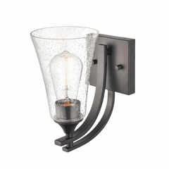 Millennium Natalie 1-LT Bath Vanity Light - Matte Black - 1491-MB