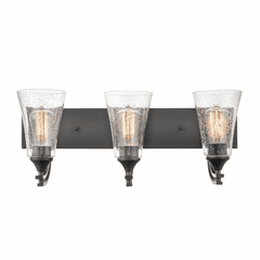 Millennium Natalie 3-LT Bath Vanity Light - Matte Black - 1493-MB