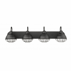 Millennium Neo-Industrial 4-LT Bath Vanity Light - Matte Black - 5424-MB