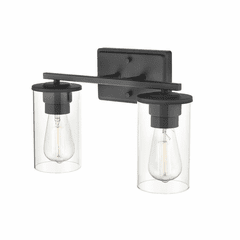 Millennium Verlana 2-LT Bath Vanity Light - Matte Black - 2702-MB