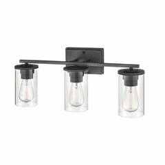 Millennium Verlana 3-LT Bath Vanity Light - Matte Black - 2703-MB