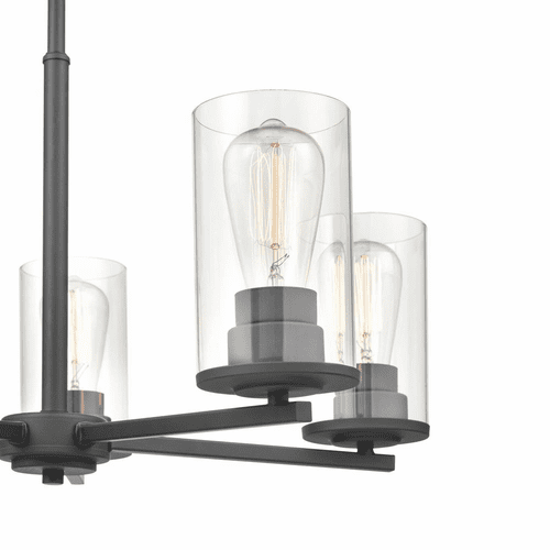 Millennium Verlana 5-LT Chandelier - Matte Black - 2715-MB