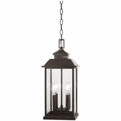 Miner's Loft 4-LT Chain Hung Lantern - Oil Rubbed Bronze - 72594-143C