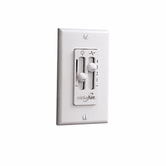 Minka-Aire 4 Speed Wall Control - White - WC116L