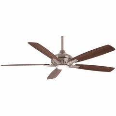Minka Aire Dyno XL - LED 60" Ceiling Fan - Brushed Nickel - F1001-BN