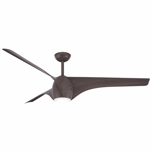 Minka Aire Airewave - 65" LED Ceiling Fan - Dark Maple - F839L-DM