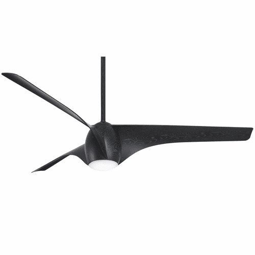 Minka Aire Airewave - 65" LED Ceiling Fan - Matte Black Maple - F839L-MBM