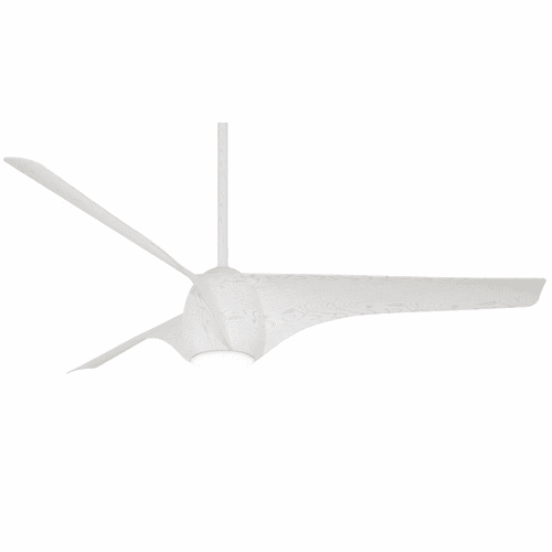 Minka Aire Airewave - 65" LED Ceiling Fan - Sterling Maple - F839L-SM