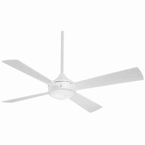 Minka Aire Aluma - LED 52" Ceiling Fan - Flat White - F521L-WHF
