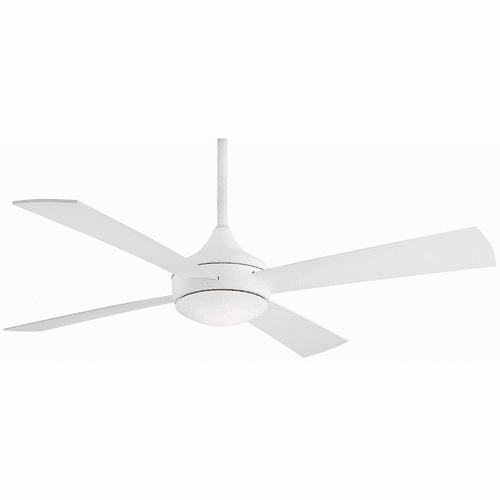 Minka Aire Aluma Wet - LED 52" Ceiling Fan - Flat White - F523L-WHF