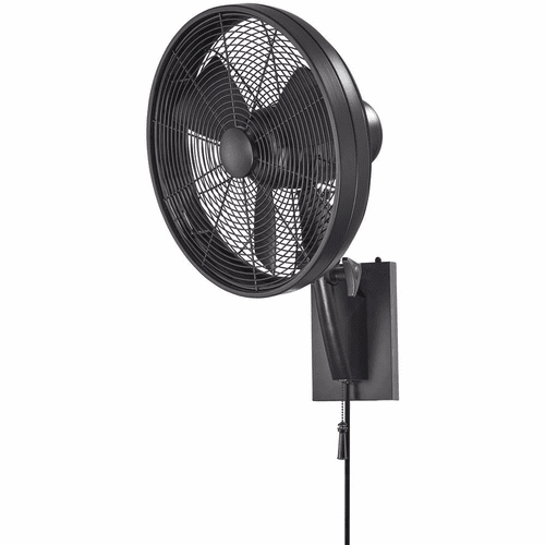Minka Aire Anywhere - 15" Oscillating Fan - Matte Black - F307-MBK