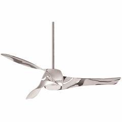 Minka Aire Artemis - LED 58" Ceiling Fan - Liquid Nickel - F803DL-LN