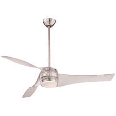 Minka Aire Artemis - LED 58" Ceiling Fan - Translucent - F803DL-TL