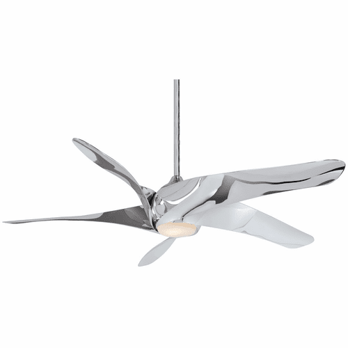 Minka Aire Artemis XL5 - LED 62" Ceiling Fan - Liquid Nickel - F905L-LN