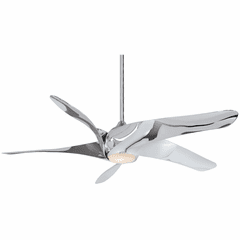 Minka Aire Artemis XL5 - LED 62" Ceiling Fan - Liquid Nickel - F905L-LN