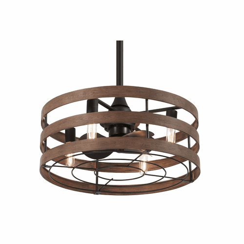 Minka Aire Audrey - 26" LED Ceiling Fan - Coal - F631L-CL/DK