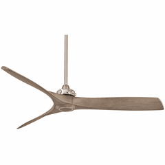 Minka Aire Aviation - 60" Ceiling Fan - Brushed Nickel/Ash Maple - F853-BN/AMP